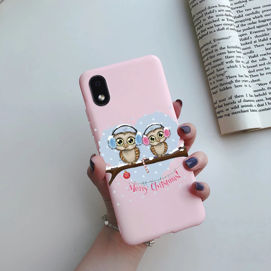 For Samsung Galaxy A01 core Cases Silicon Back Cover Soft Sunflower Phone Case For Samsung A01 core SM-A013 a 01 m01 Core Case