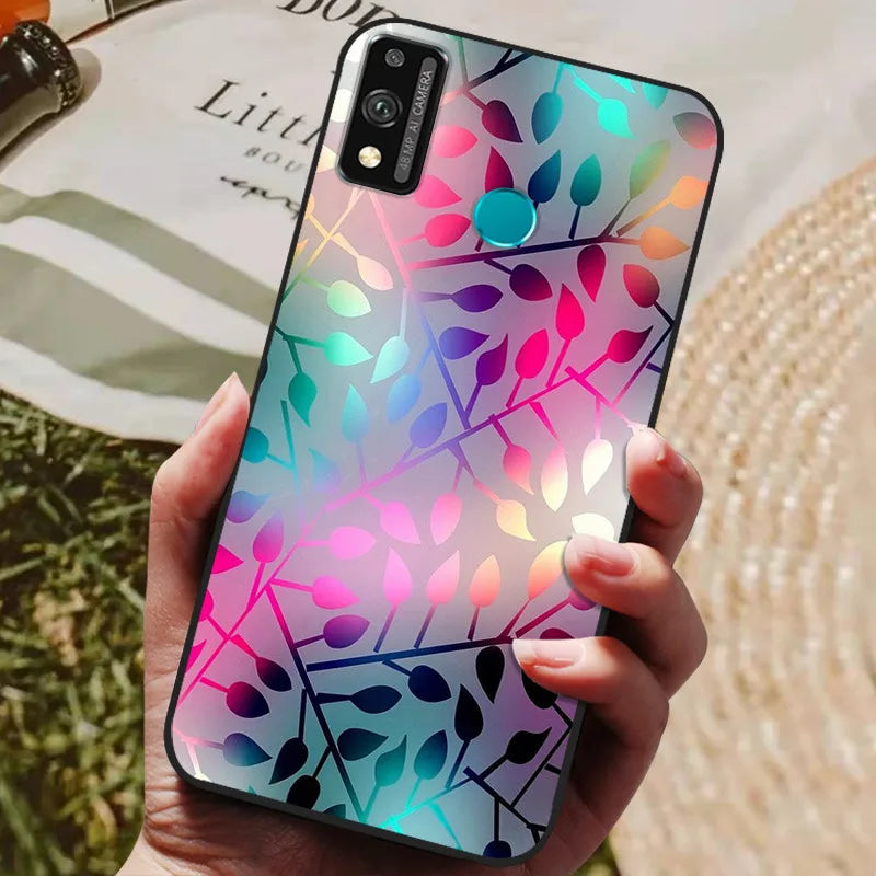 For Honor 9x lite Case Wolf Cartoon Silicon Soft TPU Back Cover For Huawei Honor 9X lite Phone Cases Honor9x Lite Fundas Coque