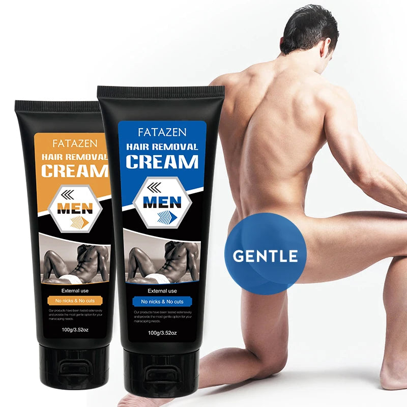 5 Mins Efficiency Private Label Natural Organic Herbal Full Body Painless Depilatory Men and Women Permanent Hair Removal Cream