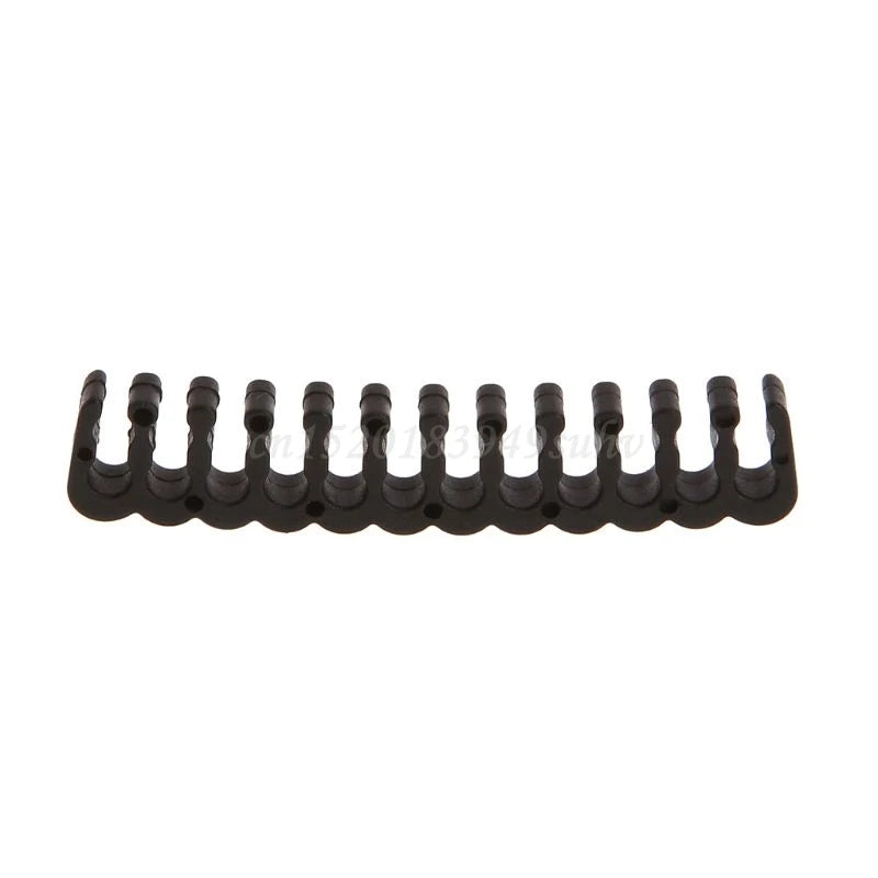 16Pcs/Set PP Cable Comb/Clamp/Clip/Organizer/Dresser for 2.5-3.2mm PC Power Cables Wiring 4/6/8/24 Pin Computer Cable Manager