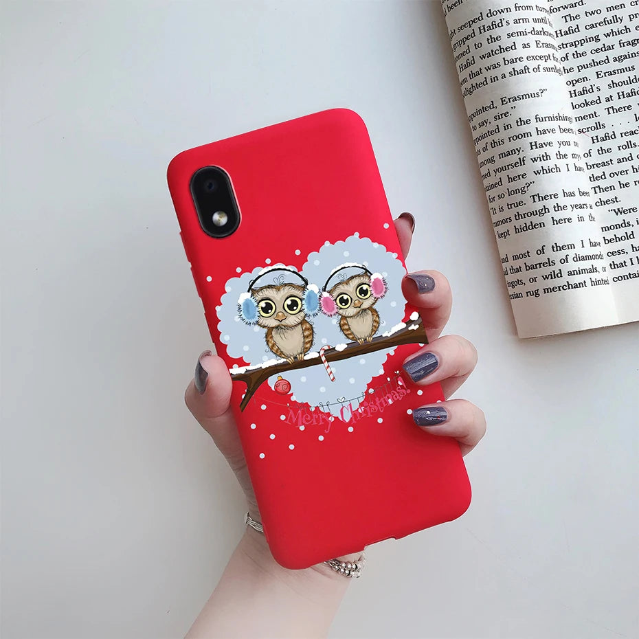 For Samsung Galaxy A01 core Cases Silicon Back Cover Soft Sunflower Phone Case For Samsung A01 core SM-A013 a 01 m01 Core Case