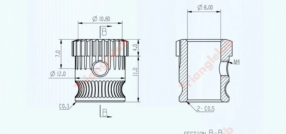 Trianglelab(Genuine Authorized) Orbiter Extruder V1.5 Full Version With MOTOR for  Compatible DDE-O PLA PEI TPU ABS