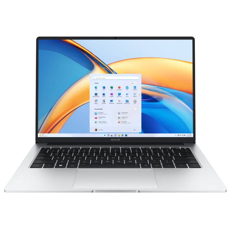Hot-selling Honor MagicBook X14 2024 AMD Edition Light Laptop 14"/R5-7640HS/16GB/512GB/ Window 11 Ultra-long Battery Life