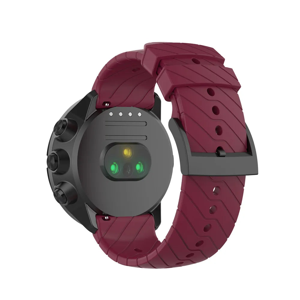 24mm Soft Silicone Watchband for SUUNTO9/9 Baro Strap Replacement  Wristband for SUUNTO D5 Sports Bracelet  New SmartWatch Band
