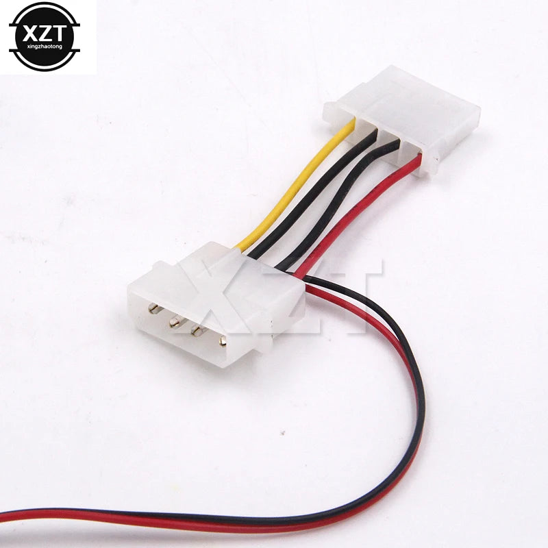 PC Computer CPU Fan 80mm Cooling Fan with Blue Led Light 8025 8cm Silent DC 12V LED Luminous Chassis Molex 4D plug Axial fan