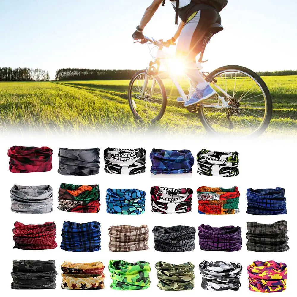 Unisex UV Face Mask Windproof Outdoor Cycling Camping Hiking Head Scarves Fishing Sport Headwear Neck Warmer Fashion Accessorie