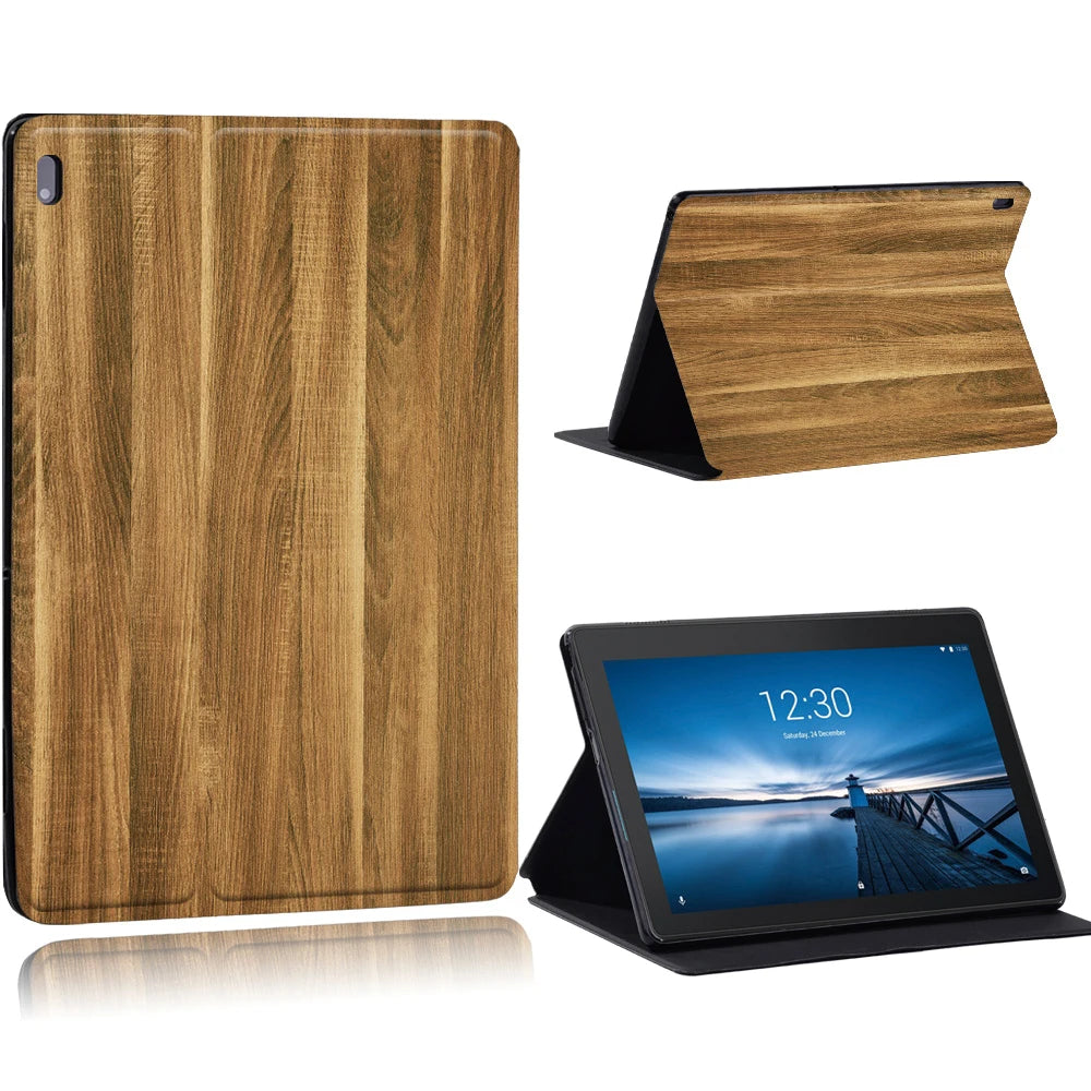 Case for Funda Tablet Lenovo Tab E10 10.1"/Tab M10 10.1"/Smart Tab M10 FHD Plus 10.3" TB-X606F M7 M8 TB-8505 Stand Tablet Cover