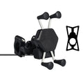 Adjustable Motorcycle Phone Charging Holder Mobile Phone Holder With USB Charger