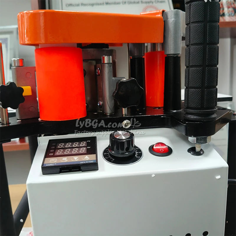 LY Edge Banding Machine ST300 Portable Two-Sided Gluing Edge Bander Equipment Electronic Speed Control for Woodworking PVC