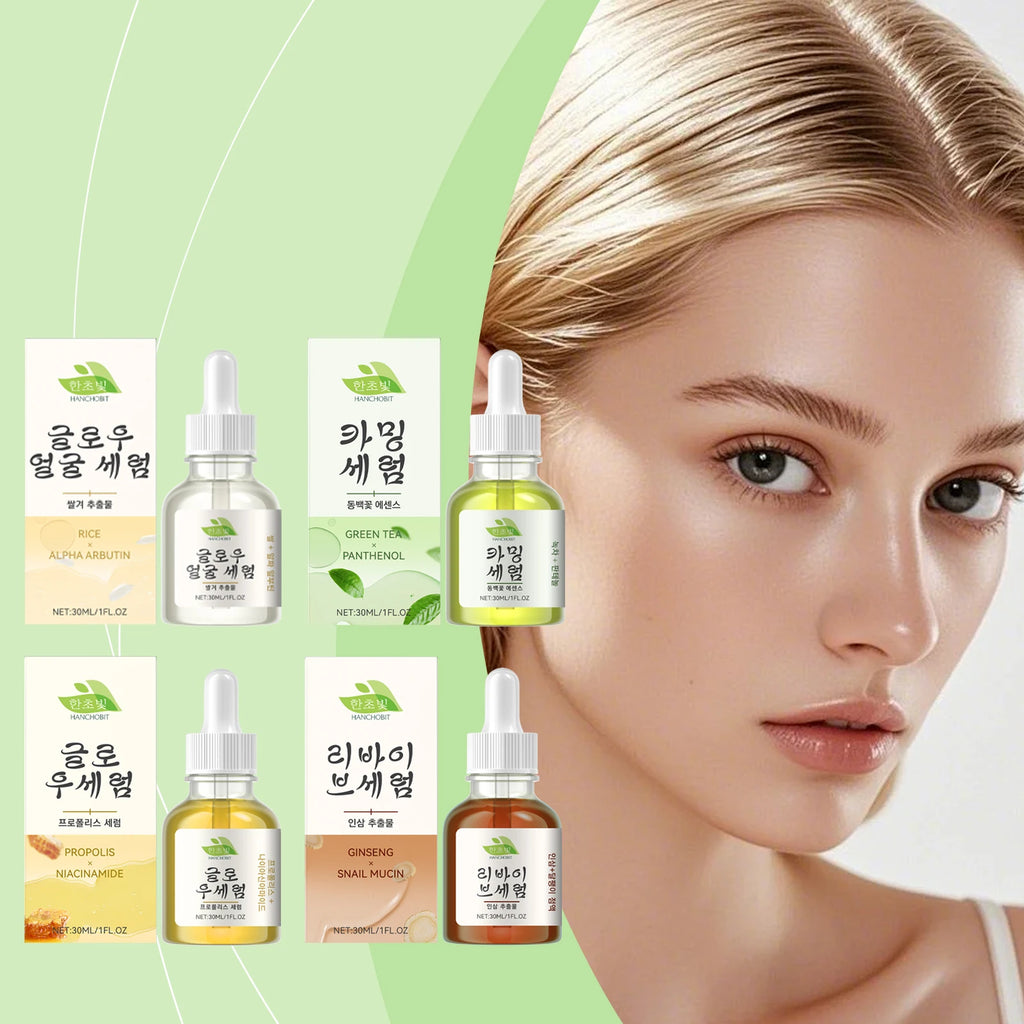 HANCHOBIT Facial Essence Green Tea Panthenol Hydrating Moisturizer Nourishing and Tender Skin Care