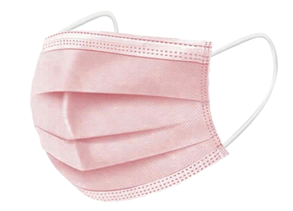 Fast Delivery Mascarillas Mask Disposable Non Wove Meltblown Cloth 3Layer Ply Filter Mask Mouth Face Mask Breathable Masque Mask