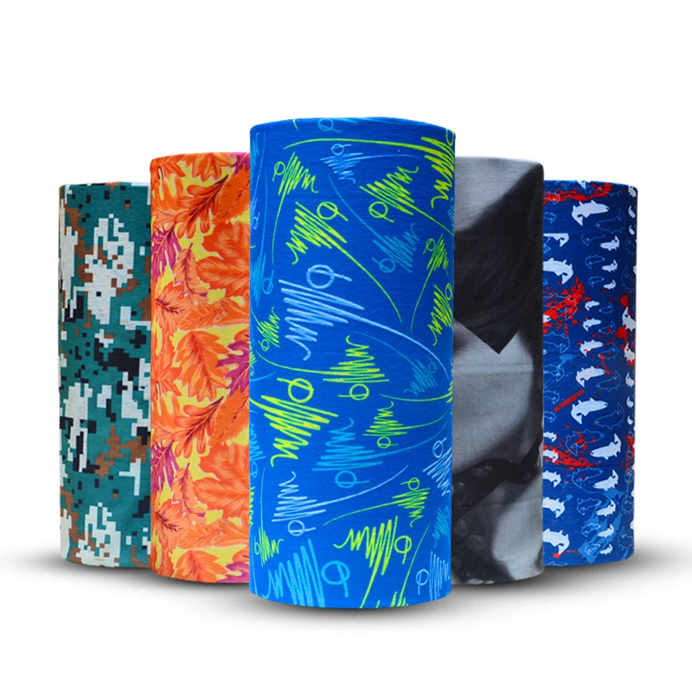 Unisex UV Face Mask Windproof Outdoor Cycling Camping Hiking Head Scarves Fishing Sport Headwear Neck Warmer Fashion Accessorie