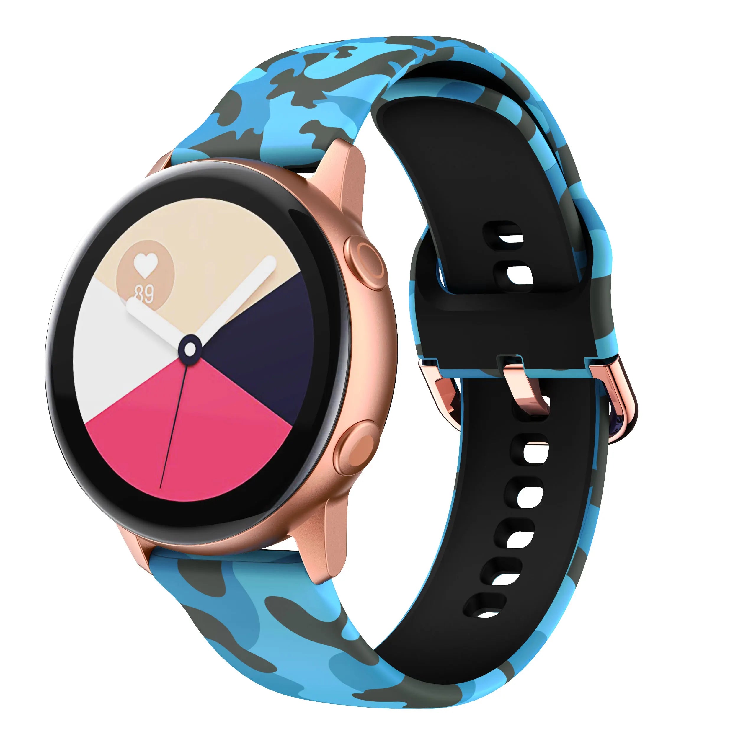 Women Printed Band for Samsung Galaxy watch 6/5/4/6 classic Silicone Sport 22/20mm Bracelet Huawei/amazfit GTR-GTS-4-3-2e strap