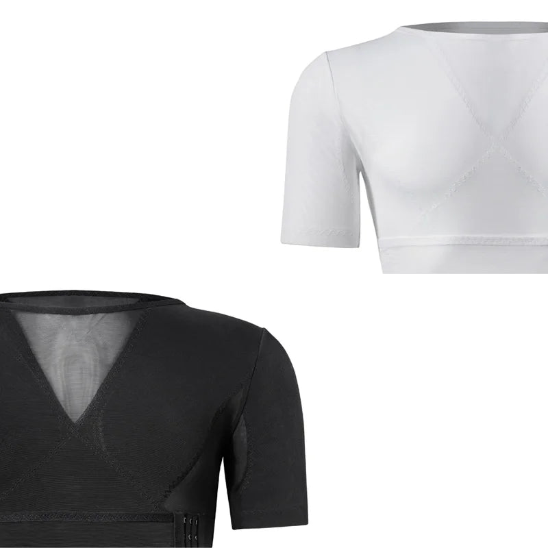 Mens Body Shaper Compression Shirts Abdomen Shapewear Tummy Slimming Sheath Gynecomastia Shapers Corset Waist Trainer Fajas Tops