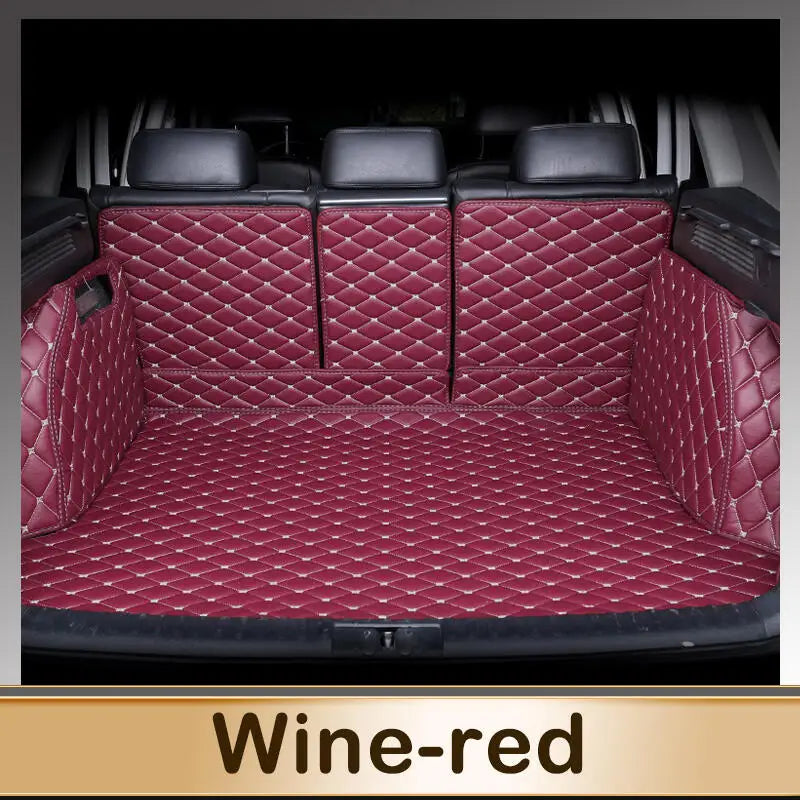 Car trunk mat for Dodge Caliber 2008 2009 2010 2011 Cargo Liner Carpet Interior Parts Accessories Cover