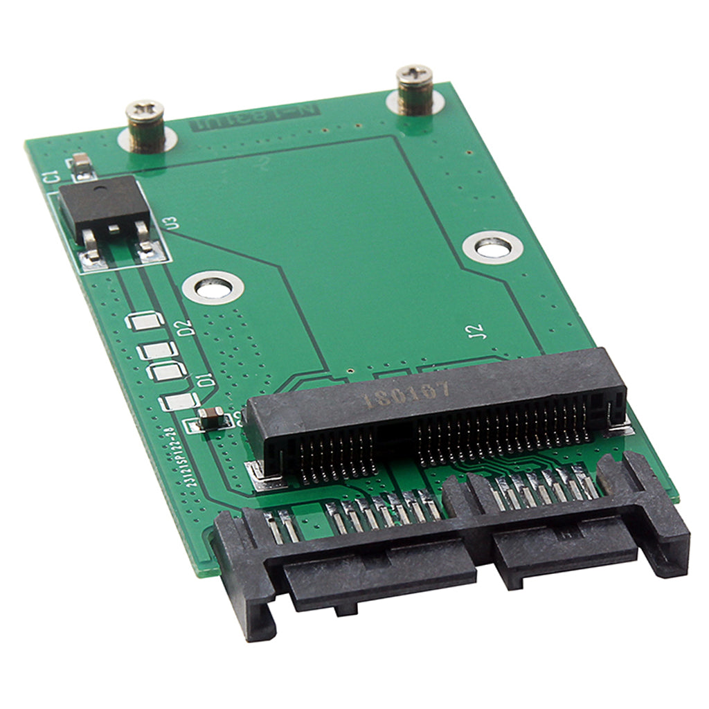 Prettyia   mSATA   SSD   HHD   to   1 . 8   inch   7 + 9   Micro   SATA   Adapter   PCB   Board