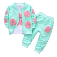 Boys T Shirt  Summer Fashion Cartoon Bear Embroidery School Clothes Little Girls Polo Shirts 3-8 Years Tops Toddler Sportswear