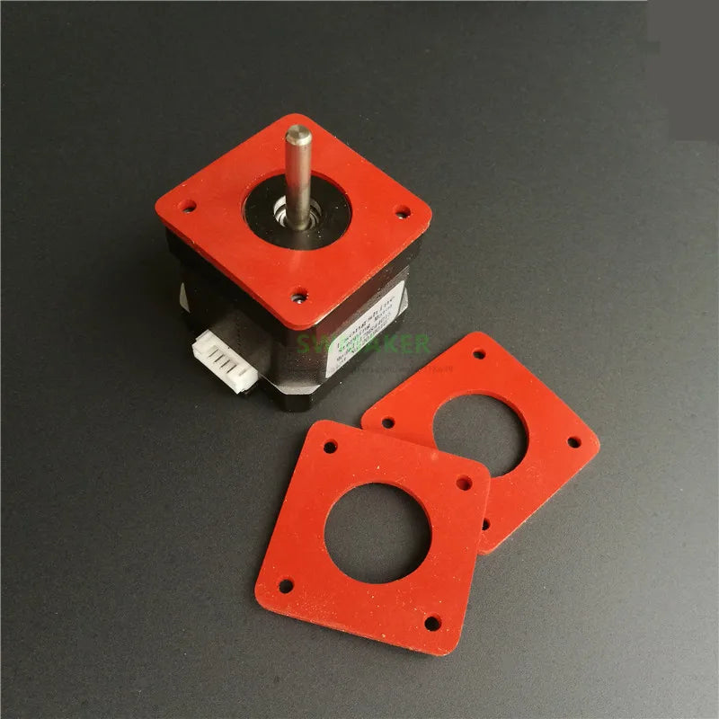 1PC NEMA 17/23 orange Stepper Motor silicone rubber Vibration Damper Shock Absorber for CNC Creatity TEVO Prusa I3 3D printer