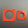 1PC NEMA 17/23 orange Stepper Motor silicone rubber Vibration Damper Shock Absorber for CNC Creatity TEVO Prusa I3 3D printer
