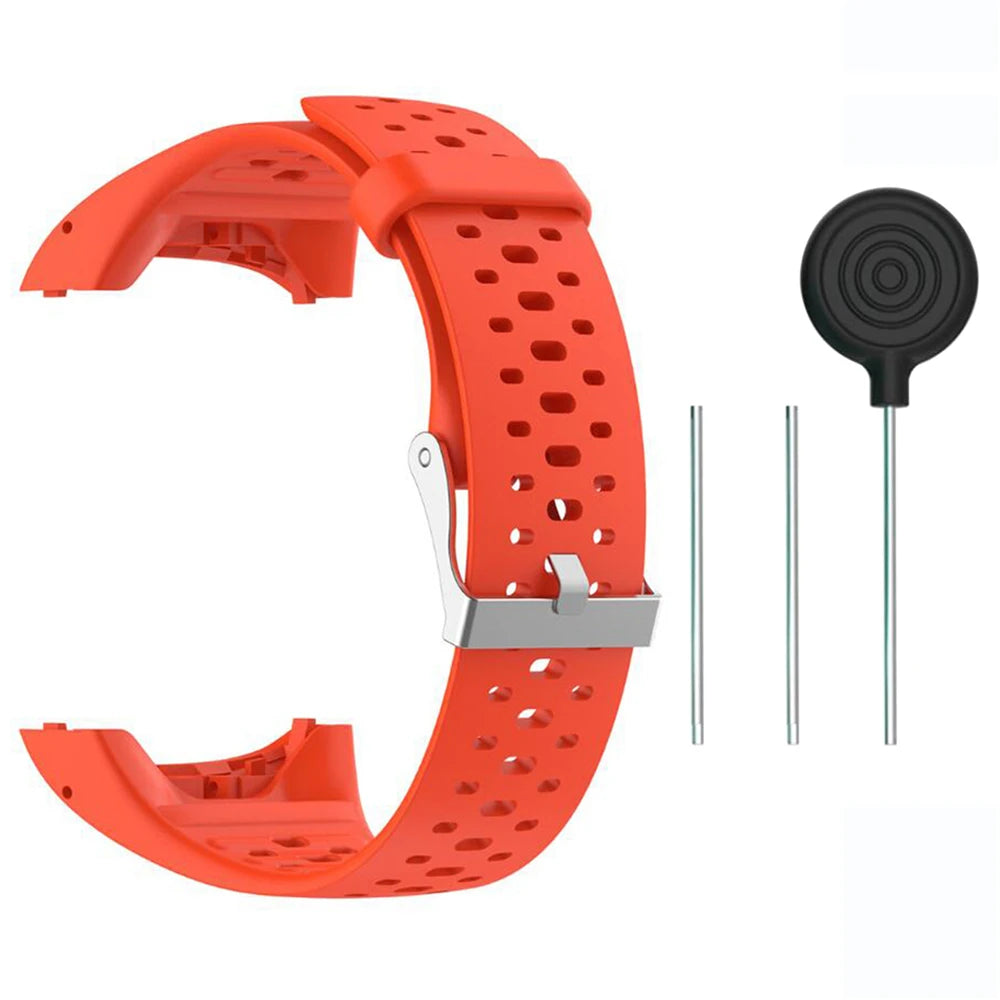 Wristband Strap for Polar M400 M430 GPS Sports Smart Watch Replacement Silicone Watchband Bracelet Watch Strap Band Accessories