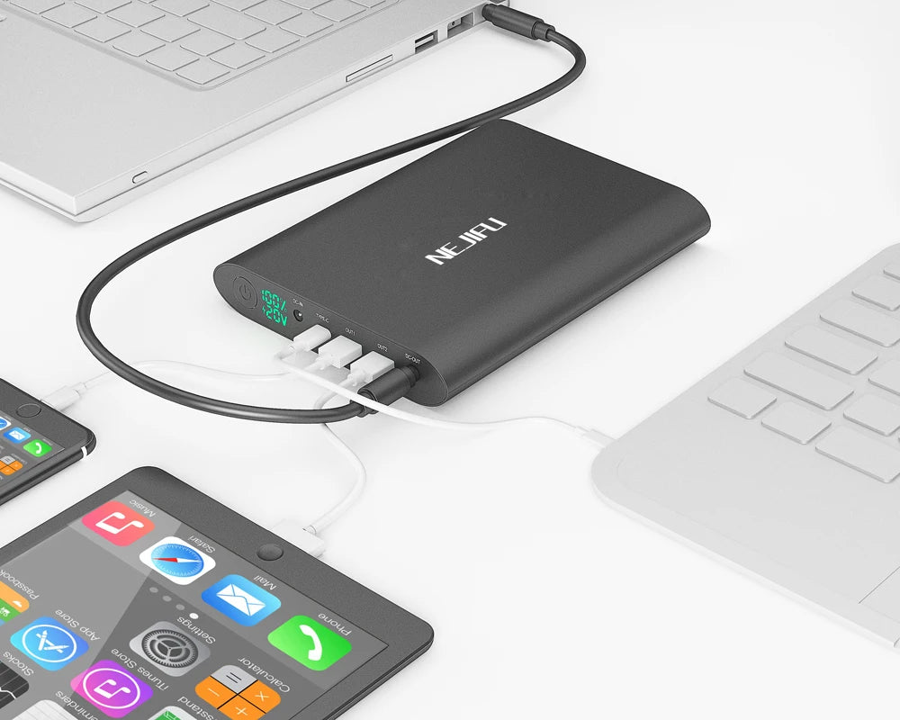 Shenzhen New Consumer Electronic External Battery Notebook Power Bank Fast Charging 50000mAh Portable Charger for Laptops