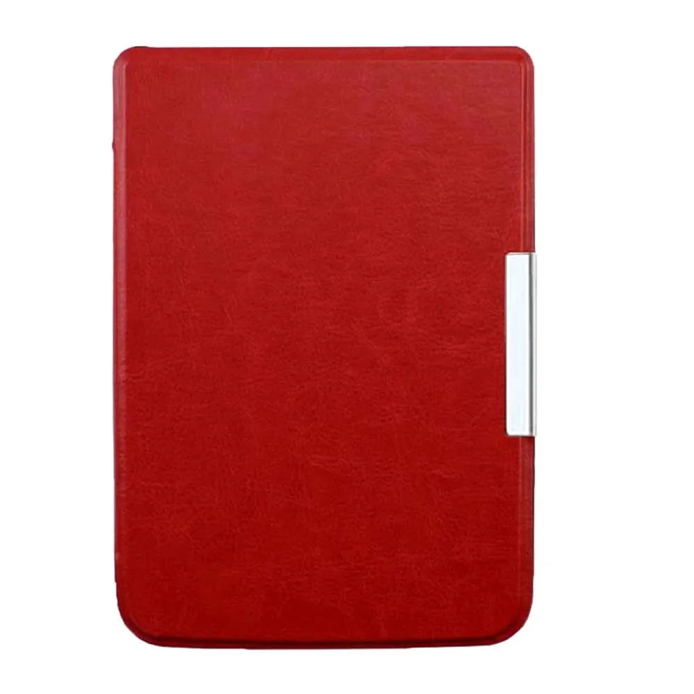 Pocketbook Basic Lux 2/Touch Lux 4/HD 3 Smart Case, UltraSlim Leather Cover For Pocketbook 616/627/632 Auto Sleep +Film