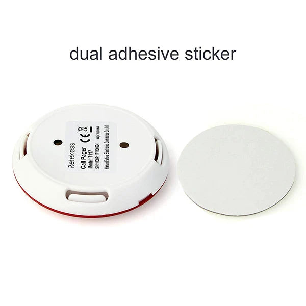 RETEKESS T117 10Pcs Call Button Restaurant Pager Wireless Waiter Transmitter 433MHz For Hookah Bar Cafe Customer Service