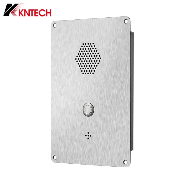 KNTECH Industrial Grade Emergency Intercom KNZD-13 Robust One-Button Hands-Free Corded Telephone Made of Cold-Rolled Steel