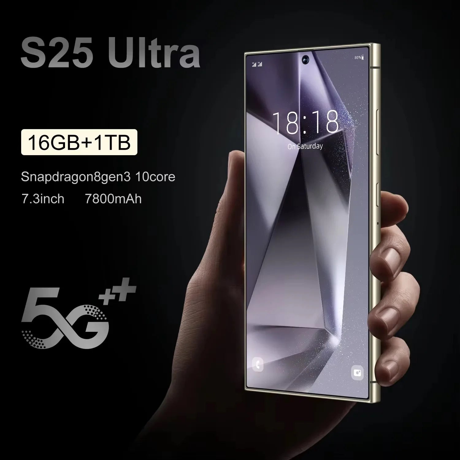 2025 Hot 2+16GB S25 ultra 5g for  S25 ultra telephone
