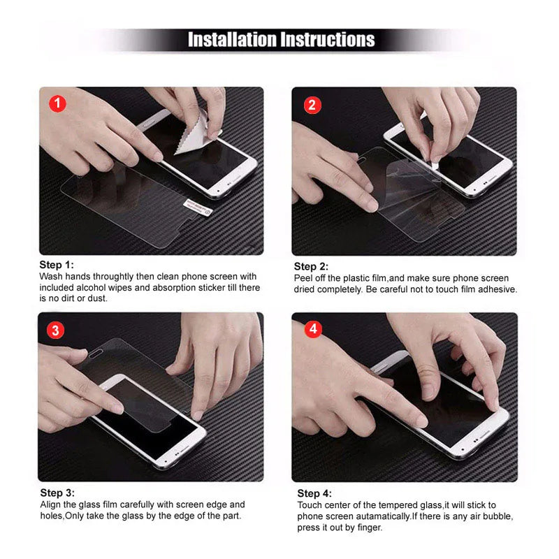 2PCS Original Tempered Glass For Cubot P80  6.53"  CubotP80 P 80 Screen Protective Protector Cover Film