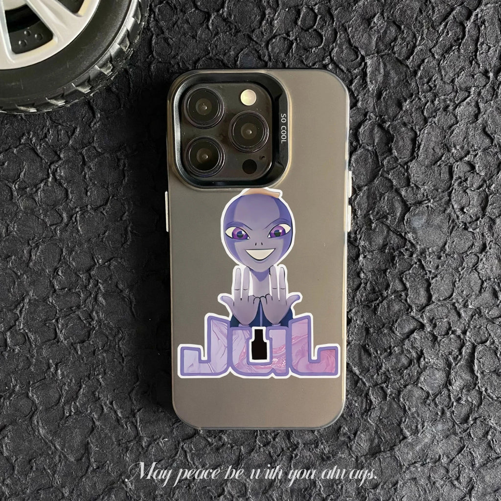 Stylish Telephone Coque Jul for iPhone 7 8 Xs Xr 11 12 13 14 15 16 Pro Max Designer Phone Case Hull