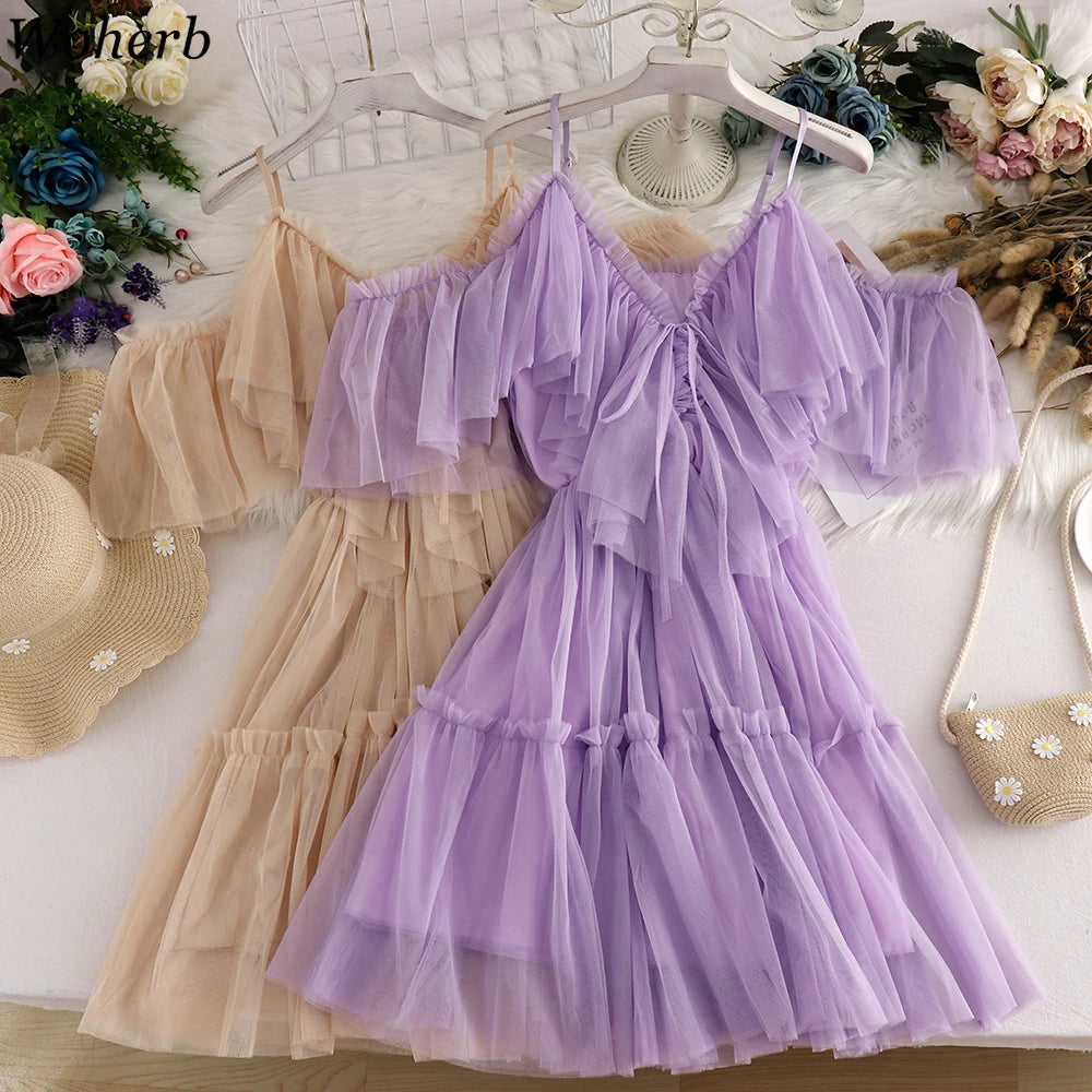 Woherb Cotton Asymmetrical Crop Blouse Women Korean Pleated Bow Bandage Shirt Casual O-neck Solid Elegant Blusas Mujer Moda 2026