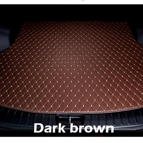 Car trunk mat for Infiniti Q50 Non-hybrid 2014 2015 cargo liner carpet interior accessories cover