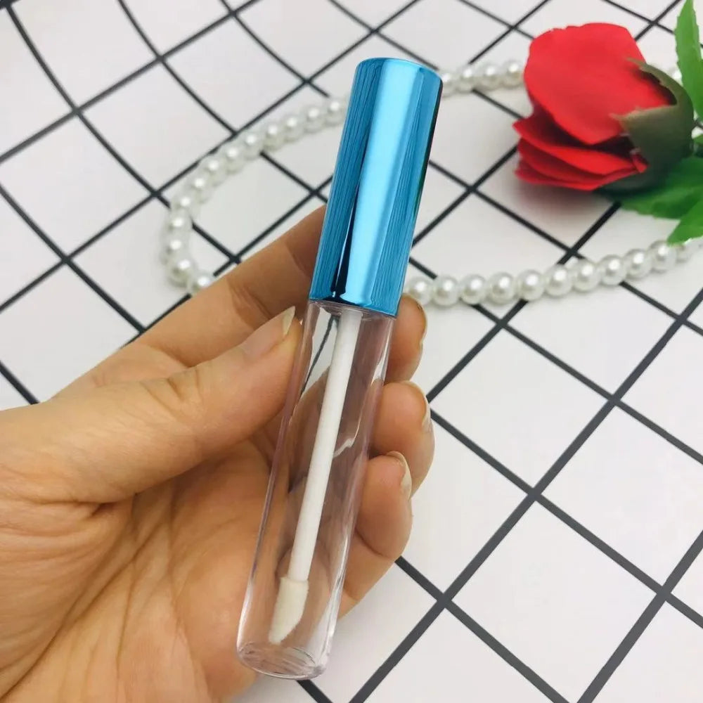 10/30/50/100pcs 10ml Empty Mascara Tubes DIY Lipgloss Containers  Eyeliner Bottle Lipstick Cosmetic Packaging Cans Wholesale