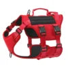 US LOCAL STOCK Hot Durable Nylon Tactical Service Dog Harness No-Pull Adjustable Reflective Vest with Dual Handles for Large Dog