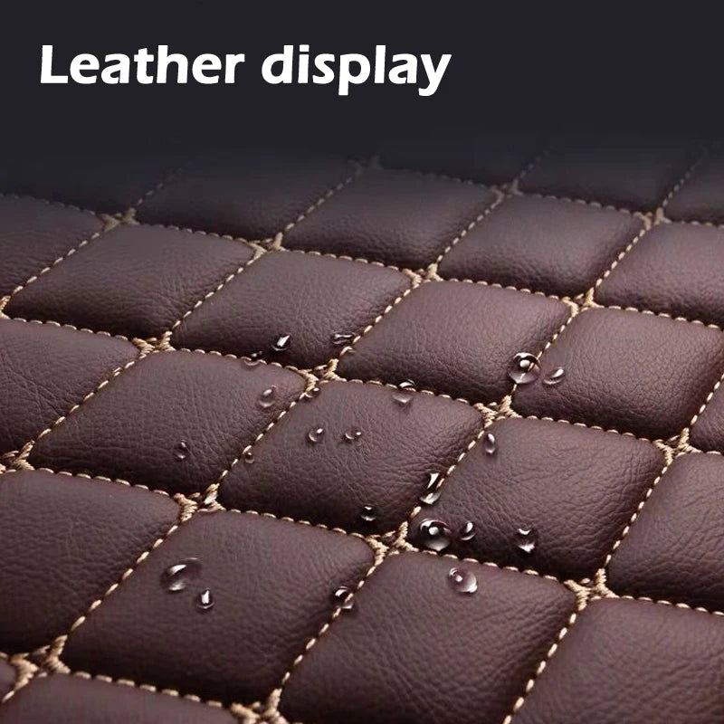 Car trunk mat for Infiniti Q50 Non-hybrid 2014 2015 cargo liner carpet interior accessories cover