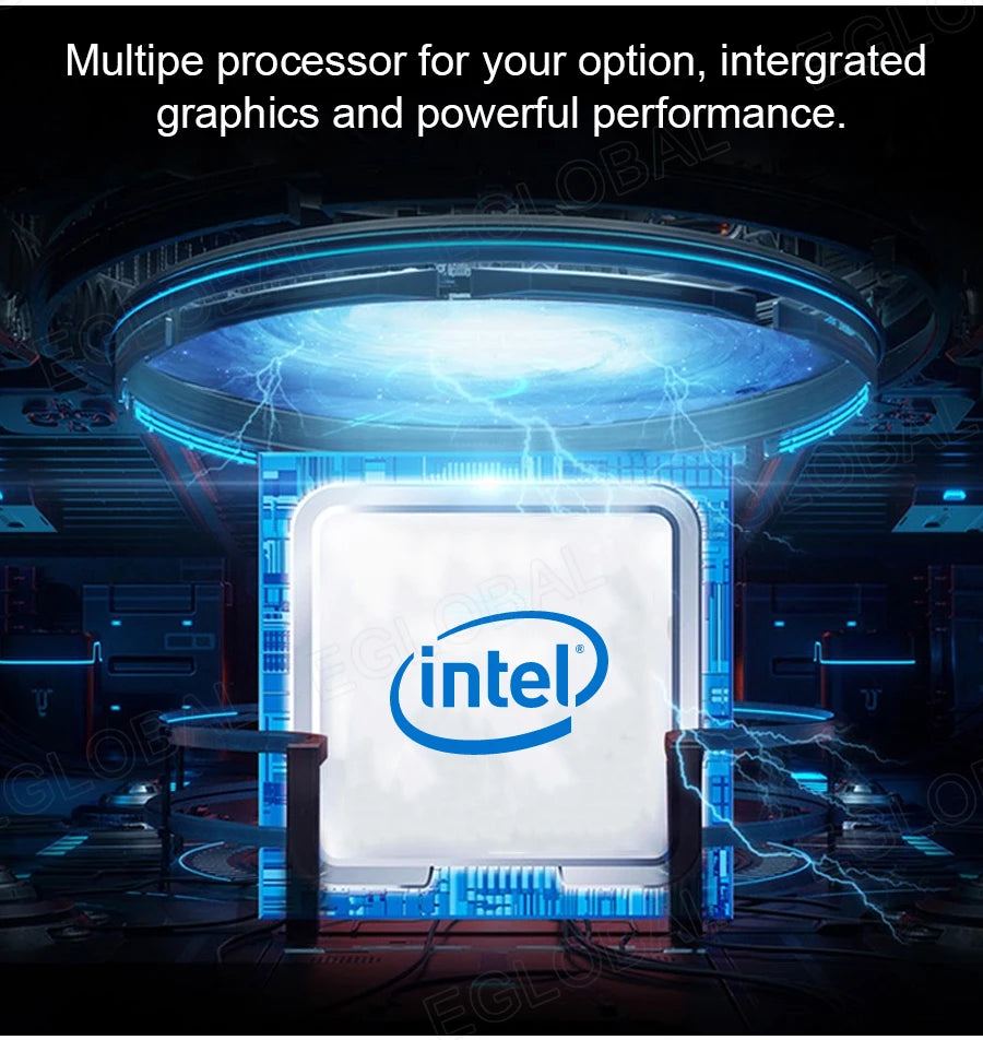 Eglobal Cheap Fanless Mini PC Windows 10 Pro Intel i5 7200U i3 7167U DDR4/DDR3 Barebone Computer Components4K HTPC WiFi HDMI VGA