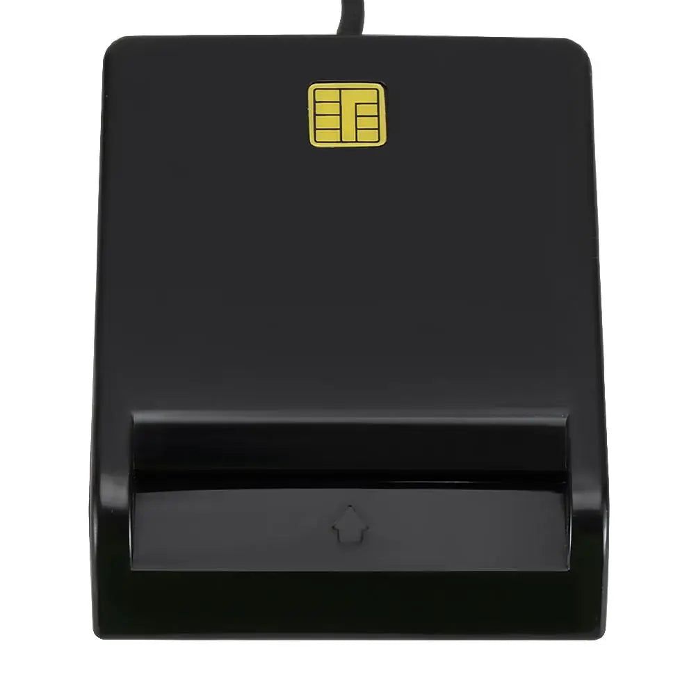 Portable USB 2.0 Smart Card Intelligent Card Reader DNIE ATM CAC IC ID Bank Card SIM Card Cloner Connector for Windows Linux