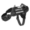 USLOCAL Tactical Service Dog Harness with Control Handle No Pulling Adjustable Reflective Pet Vest Harness Easy Walking Training