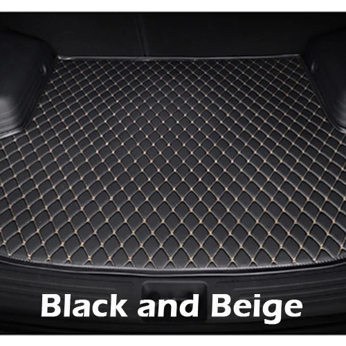 Car trunk mat for Infiniti Q50 Non-hybrid 2014 2015 cargo liner carpet interior accessories cover