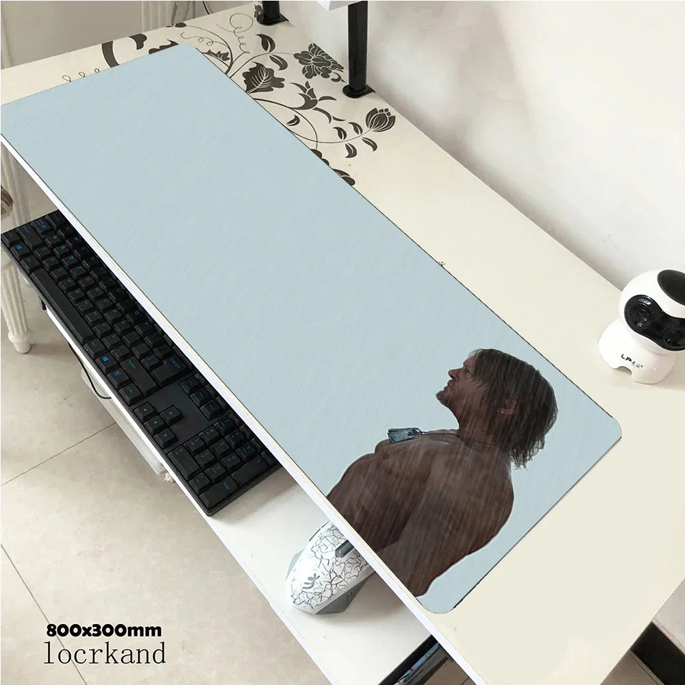 Death Stranding mousepad Domineering gaming mouse pad pc computer gamer accessories mat Indie Pop laptop desk protector pads