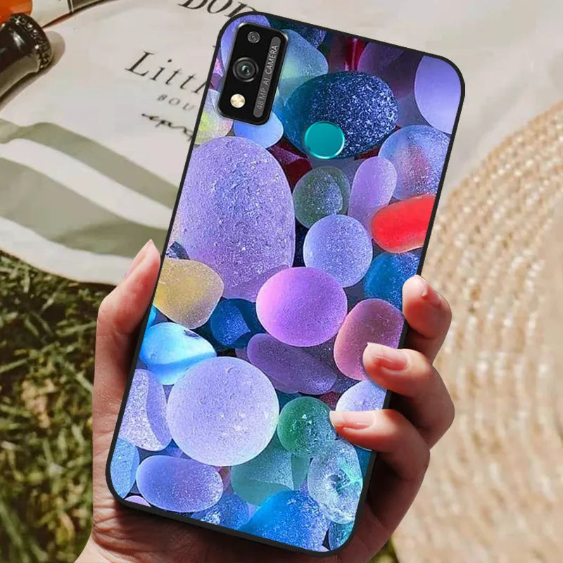 For Honor 9x lite Case Wolf Cartoon Silicon Soft TPU Back Cover For Huawei Honor 9X lite Phone Cases Honor9x Lite Fundas Coque