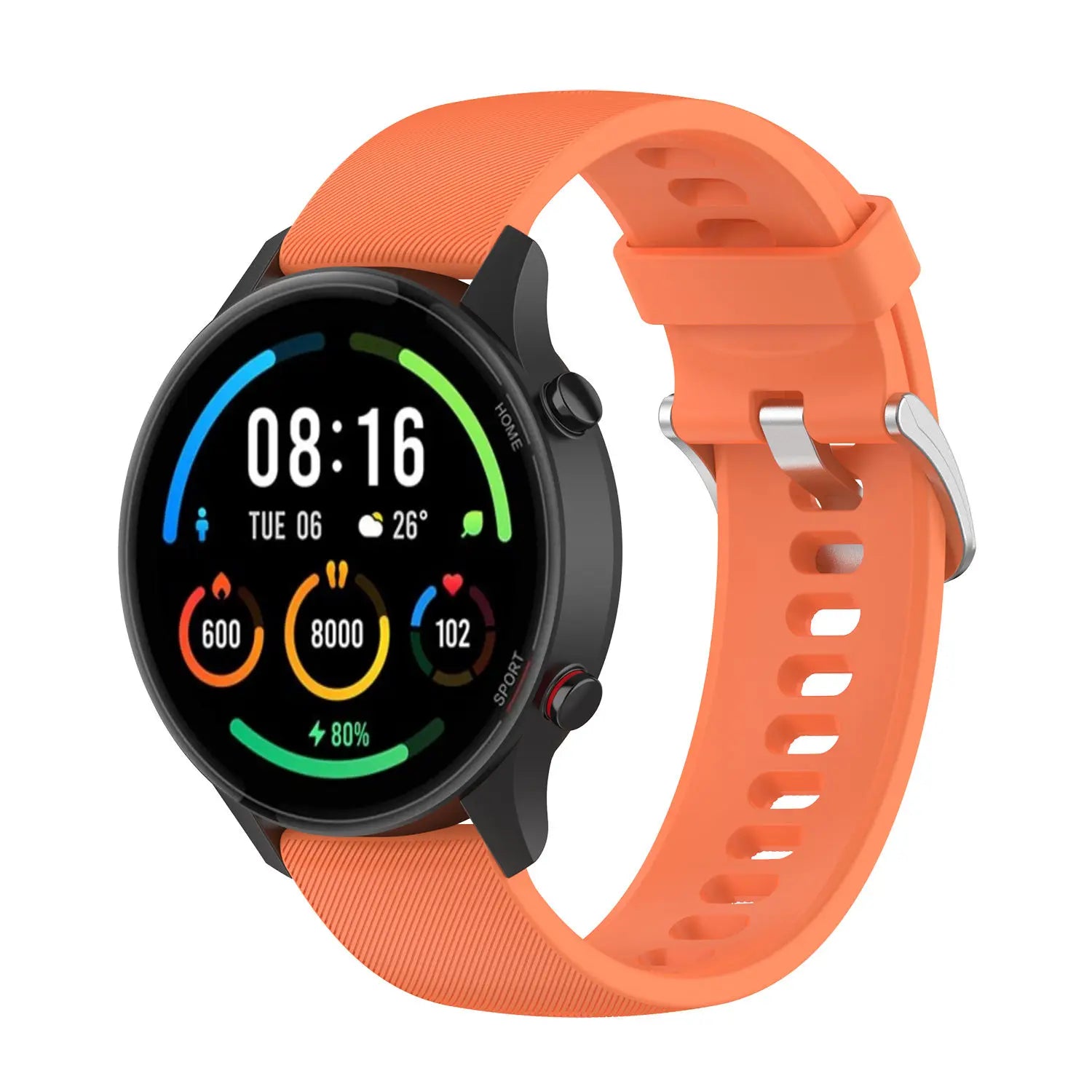 22MM Silicone WatchBand Strap For Xiaomi MI Watch Color Sport Smart Wristband For Xiaomi Haylou RT LS05S Bracelet WirstStrap