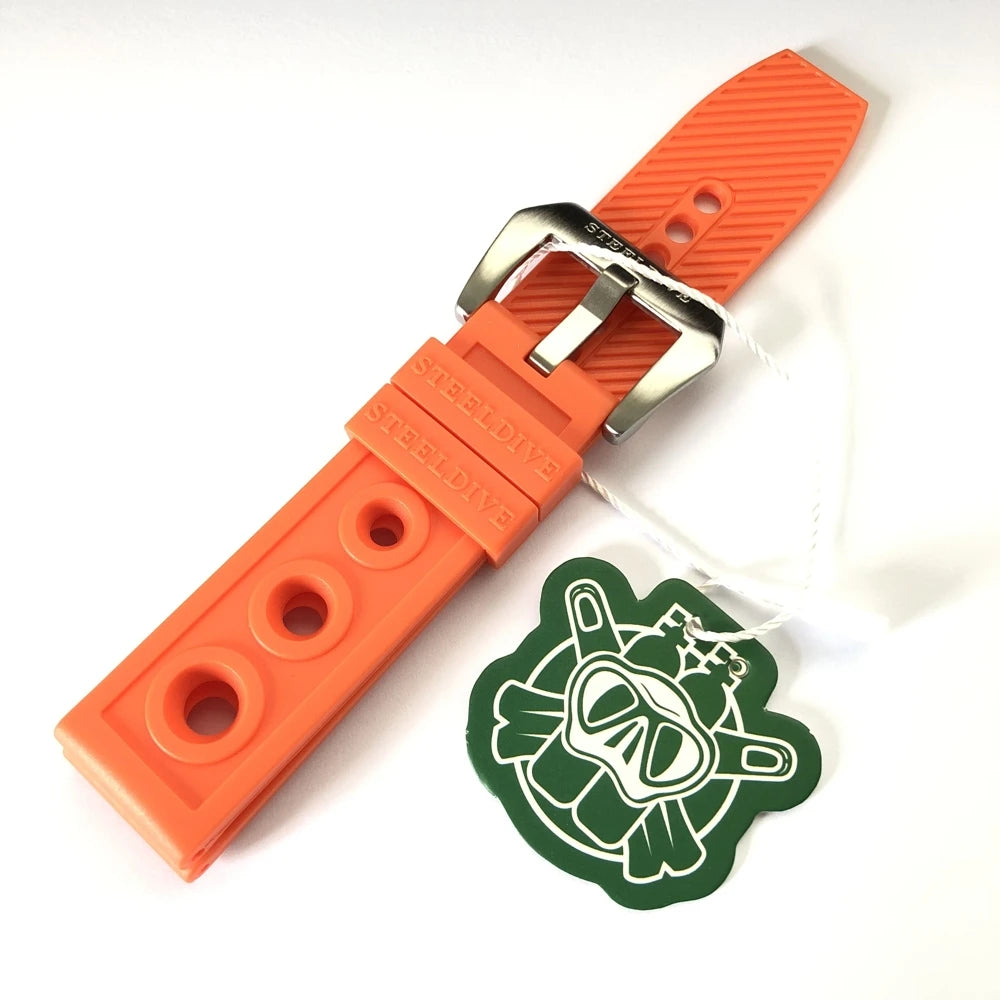 STEELDIVE Automatic Watch Strap Replacement Watch bands Automatic Watch 22mm Bracelets Blue Dive Watches Strap 20/22mm