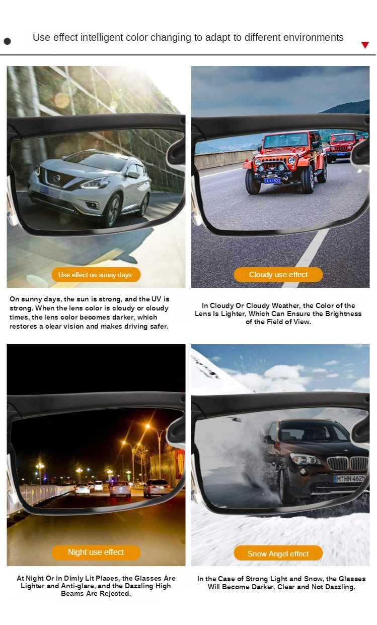 ZHIYI Smart Chameleon Driving Glasses LCD Computer Chip 0.1 Second Photochromic Polarized Sunglasses Wholesale Eye Protection