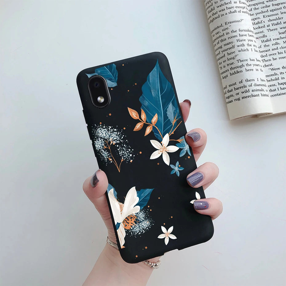 For Samsung Galaxy A01 core Cases Silicon Back Cover Soft Sunflower Phone Case For Samsung A01 core SM-A013 a 01 m01 Core Case