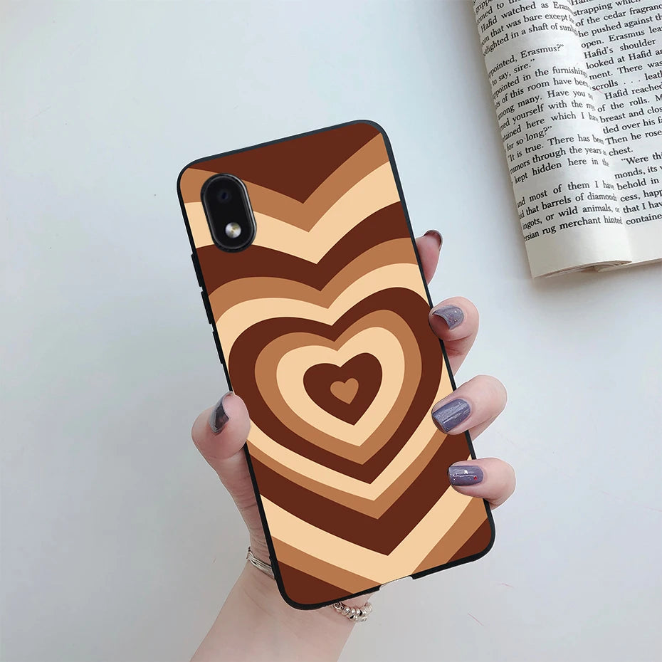 For Samsung Galaxy A01 core Cases Silicon Back Cover Soft Sunflower Phone Case For Samsung A01 core SM-A013 a 01 m01 Core Case