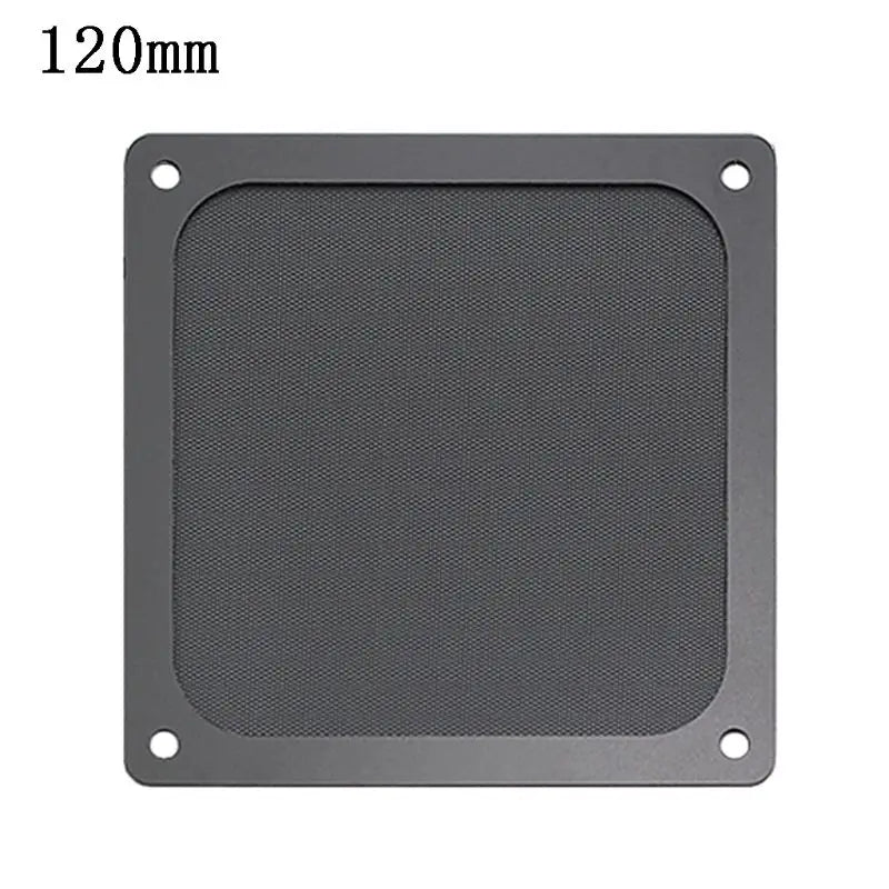 Magnetic Dust Filter Dustproof Mesh Fan Cover Net Grill Guard with Hole for PC Computer Case Cooling Fan Accessories