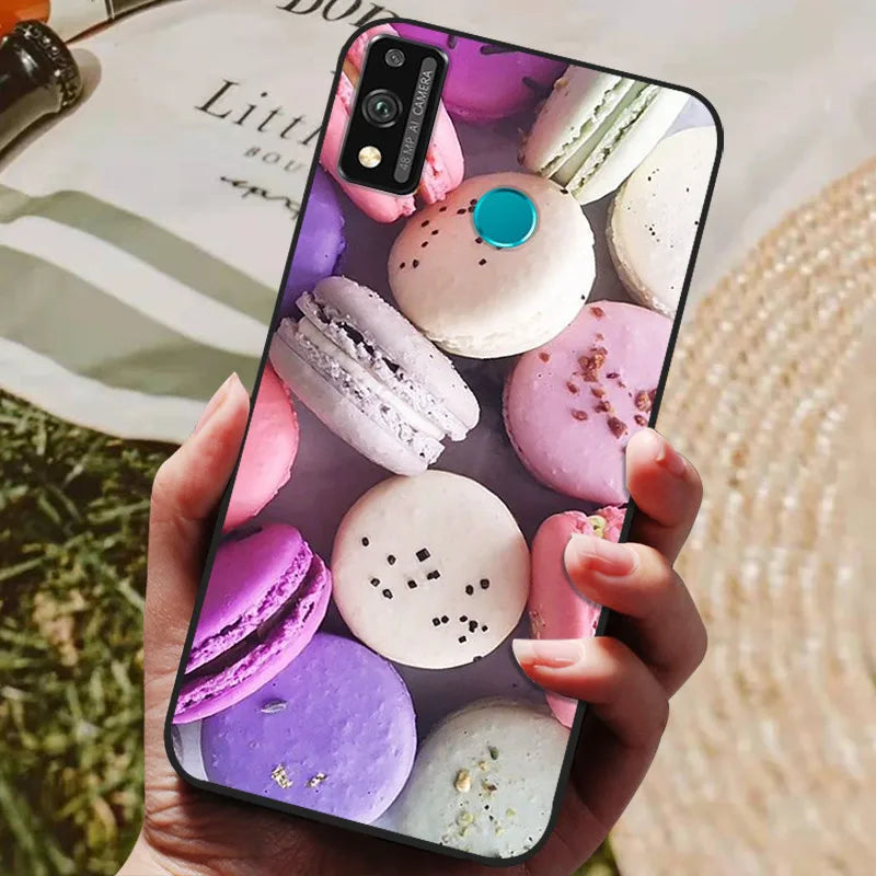 For Honor 9x lite Case Wolf Cartoon Silicon Soft TPU Back Cover For Huawei Honor 9X lite Phone Cases Honor9x Lite Fundas Coque
