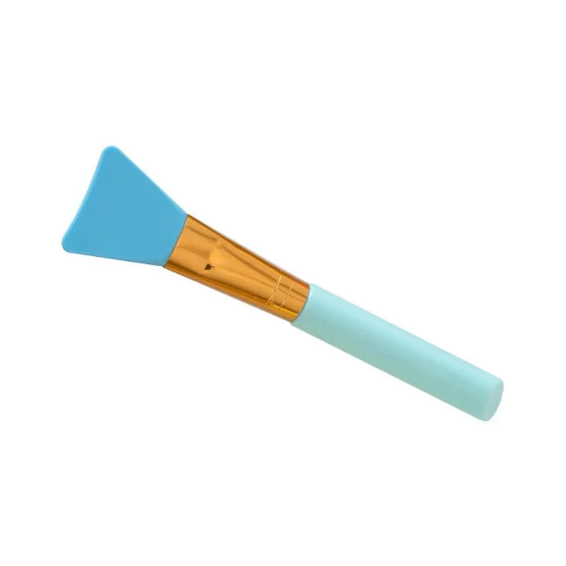 1pcs Face Mask Brush Silicone Facial Mask Mud Mixing Brushes 10 Color Soft Fashion Beauty Women Skin Face Care Makeup Tools